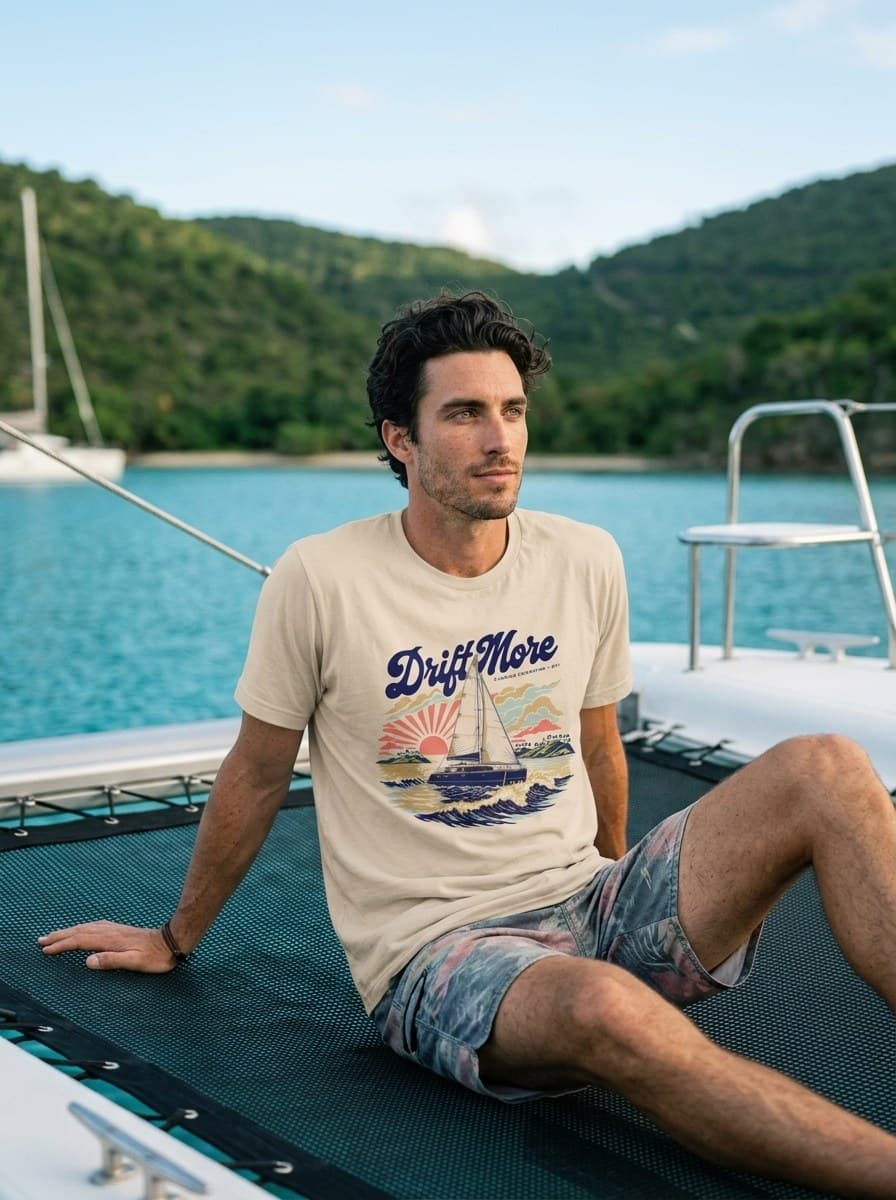 Catamaran — BVI — worn