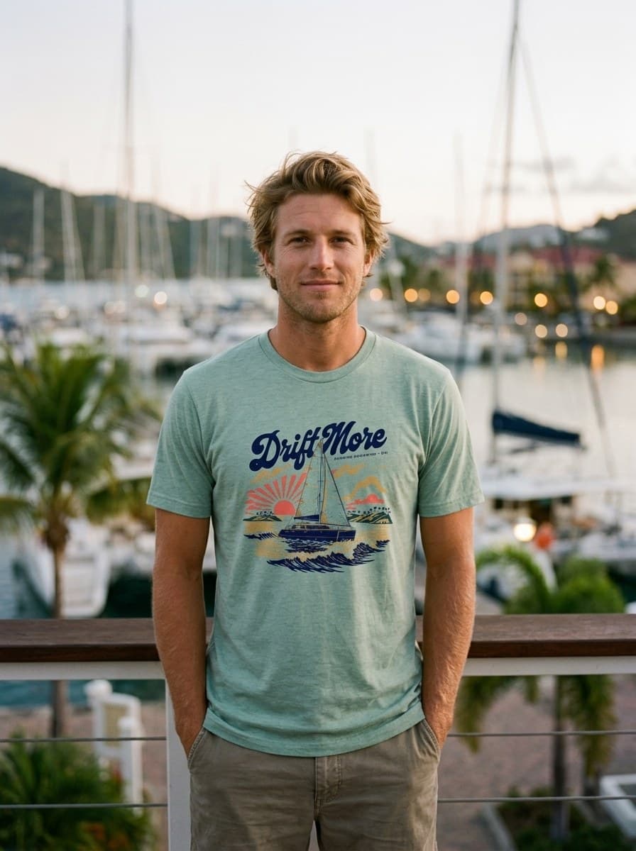 Catamaran — BVI — worn