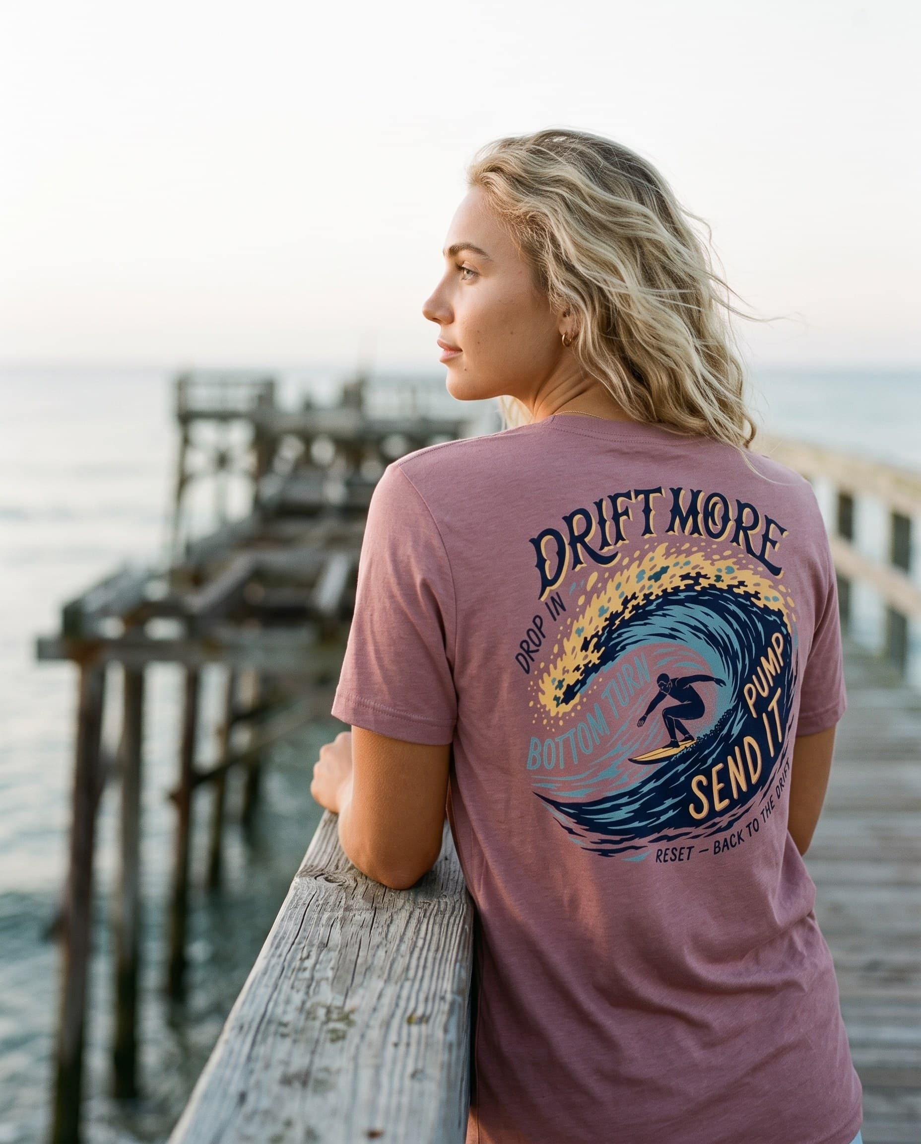 Drop In Crest Tee — worn