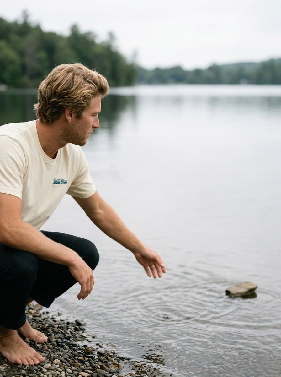 To Drift Is To Be Free Tee — worn