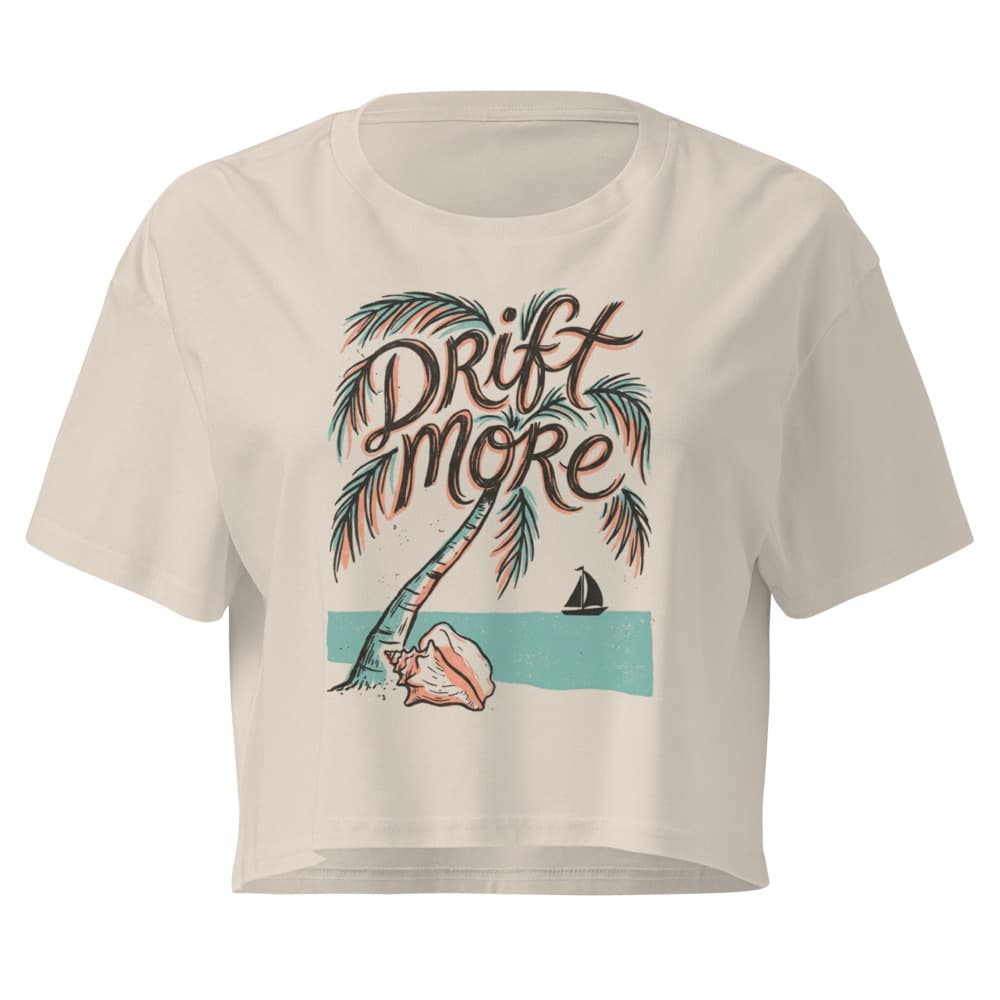 Palm & Conch Crop Tee